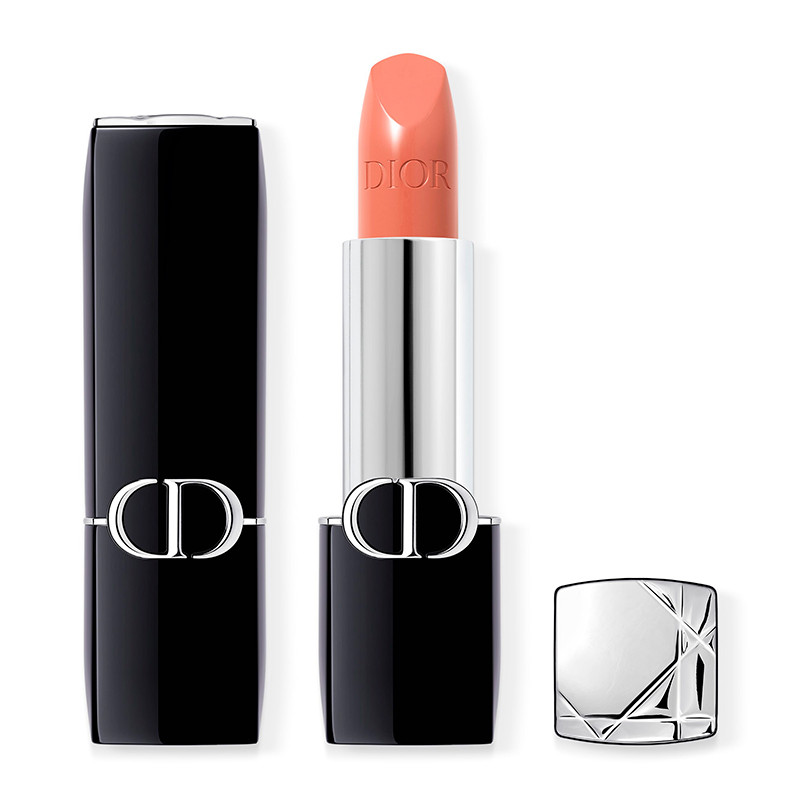 Dior _219 Rose Montaigne Satinado Lipsticks Rouge Lipstick - Comfort And Long Lasting - Moisturizing Floral Treatment