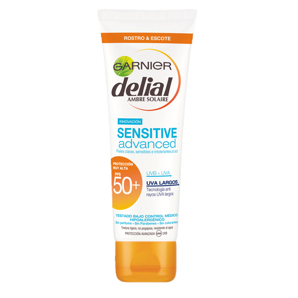 Sensitive Advanced Crema Rostro y Escote SPF50+