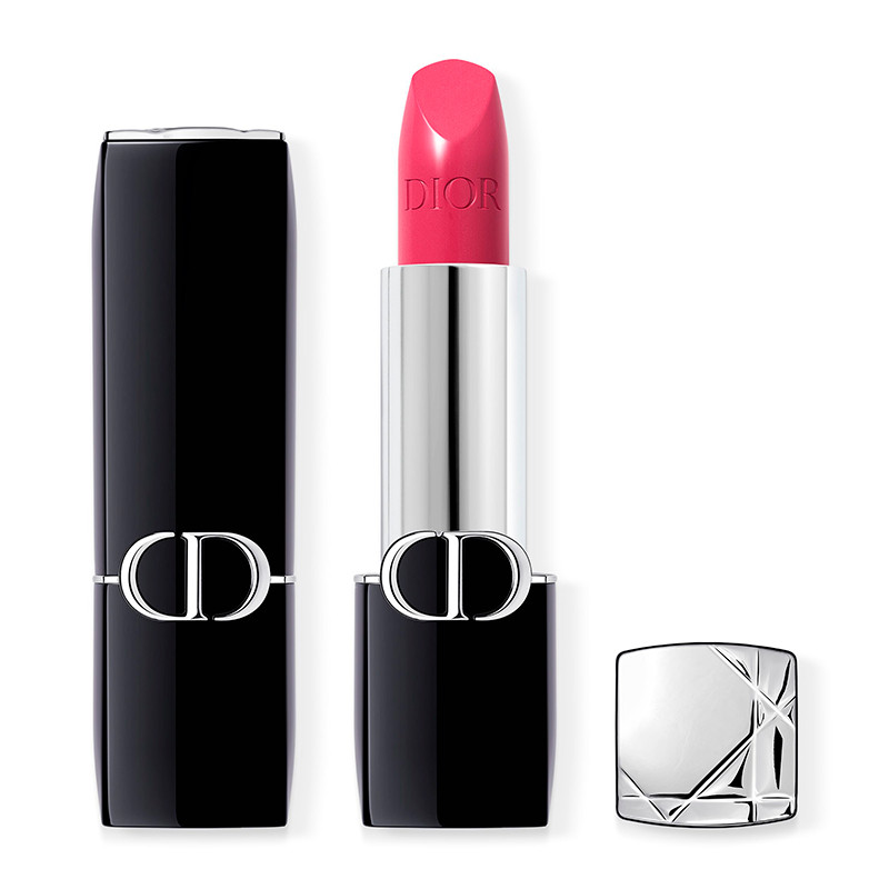 Dior _678 Culte Satinado Lipsticks Rouge Lipstick - Comfort And Long Lasting - Moisturizing Floral Treatment