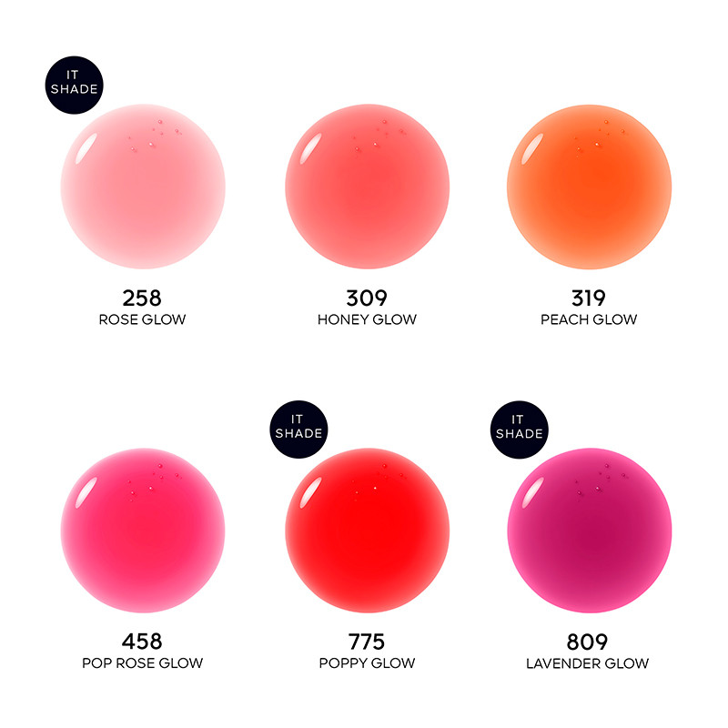 Guerlain KissKiss Bee Glow Oil 319 Peach Lápiz labial Lápiz de labios 9.5 ml – imagen 3