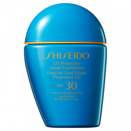 FACE SUNSCREEN SHISEIDO GSC UV PROTECTIVE LIQUID FOUNDATION DARK BEIGE ...