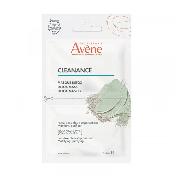 Avène Cleanance Mascarilla Detox 3 en 1