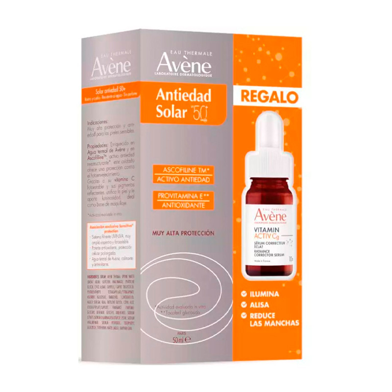 Avene Protezione del viso Custodia solare antietà