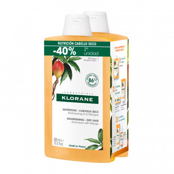 Duplo Champú Nutritivo con Mango