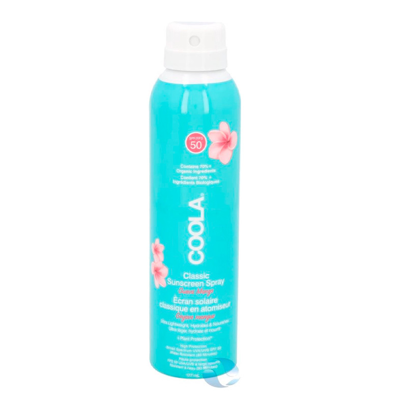 Coola  Sunscreen Body Clear Sunscreen Spray SPF50 - Guava Mango