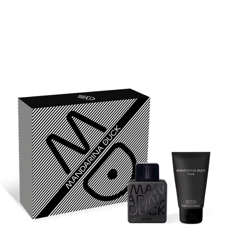 Mandarina Duck Black Eau de Toilette Set 34 FL OZ Eau de toilette Perfume Set for men Mandarina Duck Black Eau de Toilette Set 34 FL OZ Eau de toilette Perfume Set for men
