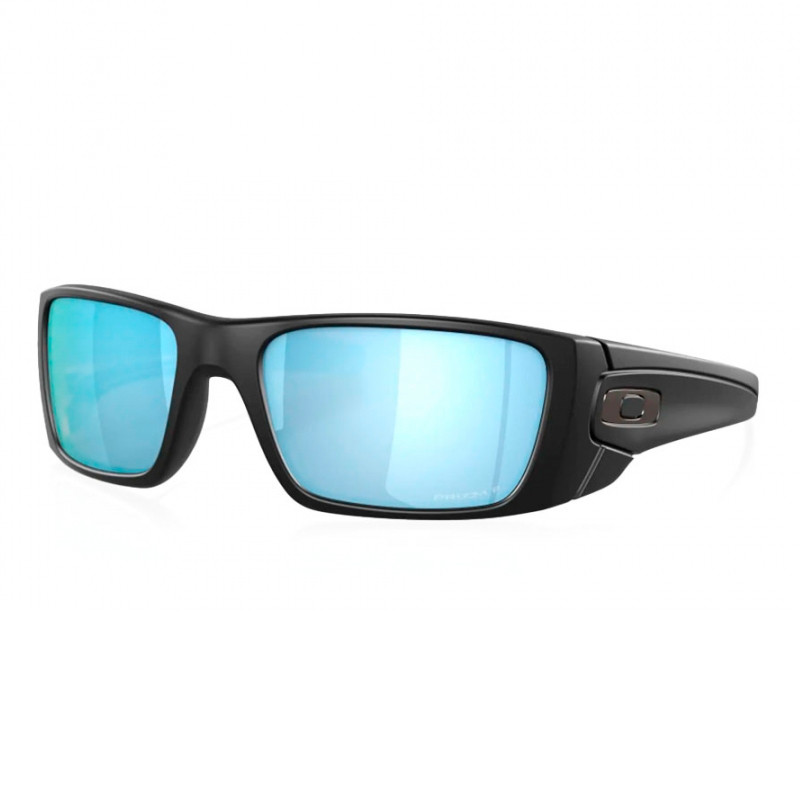 Oakley Man Sunglass Fuel Cell - Frame color: Matte Black, Lens color: Prizm Deep Water Polarized
