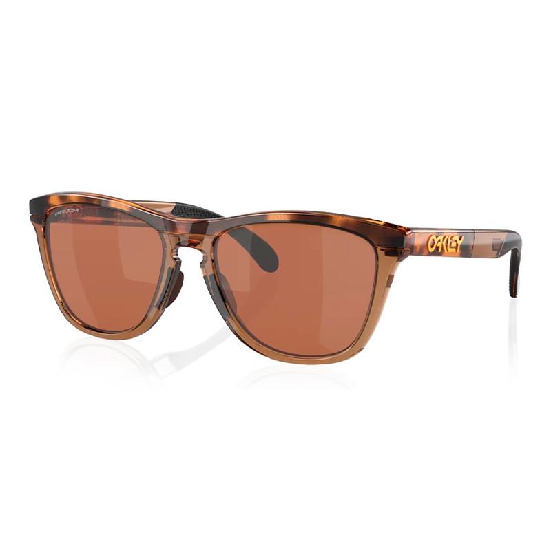 Oakley Man Sunglass Frogskins™ Range - Frame color: Brown Tortoise/Brown Smoke, Lens color: Prizm Tungsten Polarized