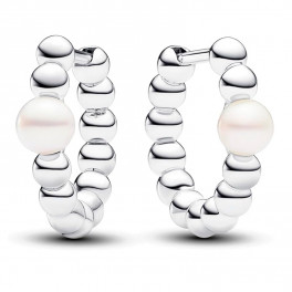 Freshwater Cultured Pearls and Beads Hoop Earrings 293178C01 - Sabina