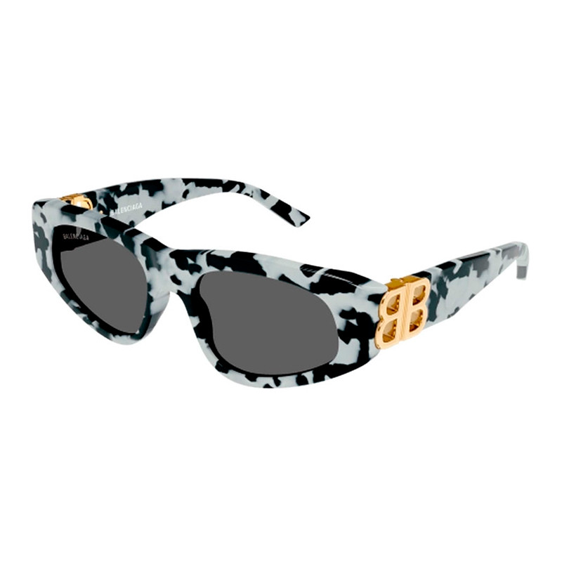 Balenciaga Women's Golden/Gray Sunglasses For Sunglasses Bb0095s