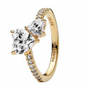 Timeless Bague Double Coeur Brillante 161198C01