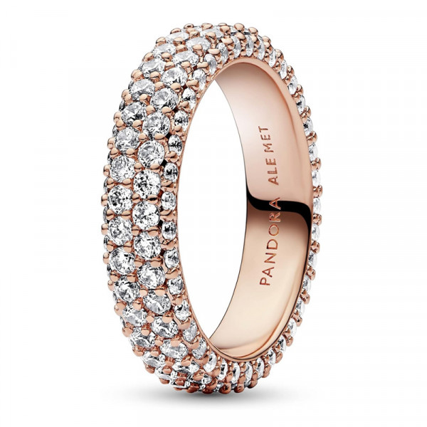 Timeless Double Row Ring in Pavé 182629C01