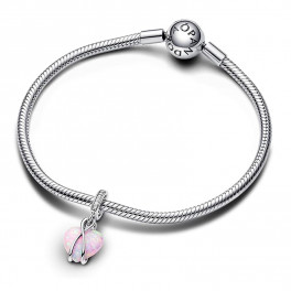Mom Opalescent Heart Pendant Charm 793202C01 - Sabina