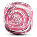 Blooming Pink Rose Charm 793212C01