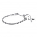 Pandora Moments Glijdende kettingarmband met studs 593090C00