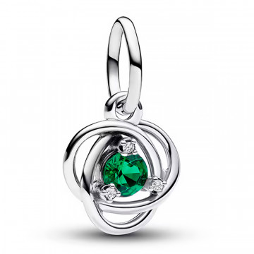 charm-colgante-circulo-eternity-verde-793125c05