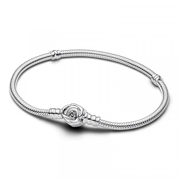 bracelet-chaine-serpent-pandora-moments-avec-fermoir-rose-fleurie-593211c00