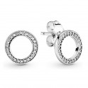 Pandora Toujours Boucles D'oreilles 290585CZ