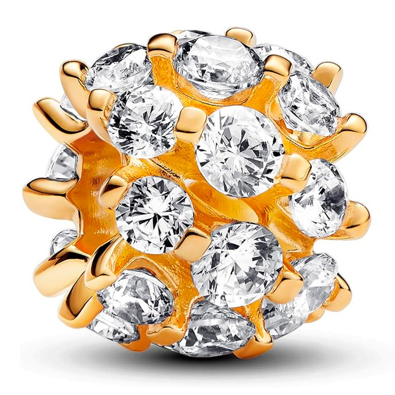 Pandora Charms Ciondolo rotondo lucido 763234C01