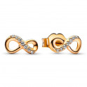 Boucles d'oreilles à tige infini brillant 268820C01