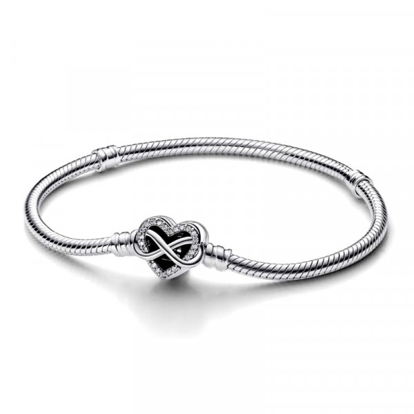 bracelet-chaine-serpent-pandora-moments-avec-fermoir-coeur-infini-brillant-592645c01