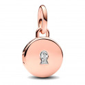 Opening Engravable Medal Pendant Charm 783066C01