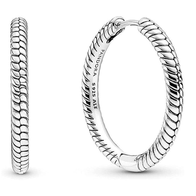 Pandora Pendientes de Aro Pandora Moments para Charm 299532C00