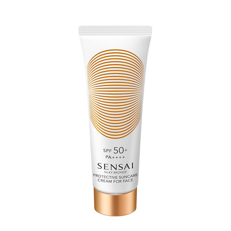 Sensai Silky Bronze Silky Bronze Cellular Protective Cream For Face SPF50+ Protezione solare per il viso