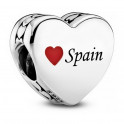 Charm coeur Espagne en argent sterling 792015_E033