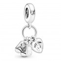 Charm colgante en plata de ley Mi Bebé 798106CZ