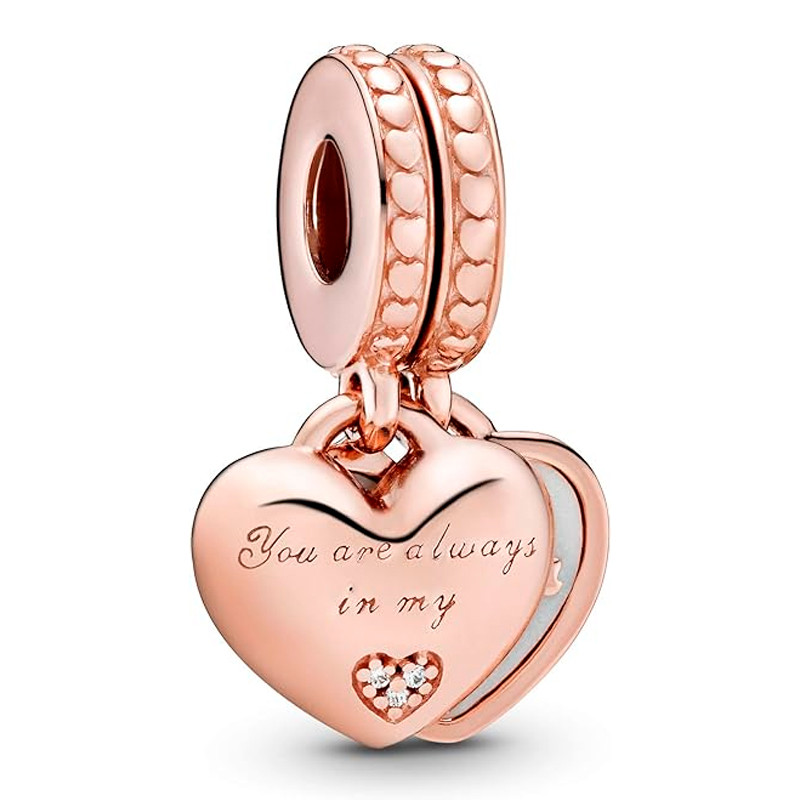 Pandora Charms Ciondolo con ciondolo diviso sei sempre nel mio cuore 782072EN23