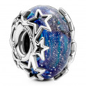 Charm de Cristal de Murano Galaxia y Estrellas 790015C00