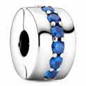 Charm de Clip Azul Brillante 791972C01