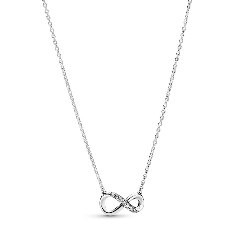 Pandora Halsketten Glänzende Infinity-Halskette 398821C01-50