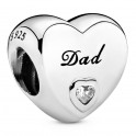 Charm en plata de ley Amor de Padre 796458CZ