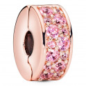 Charm de Clip Pavé Rosa 781817PCZ