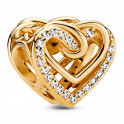 Bright Intertwined Hearts Charm 769270C01