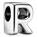 Sterling silver charm Letter R 797472