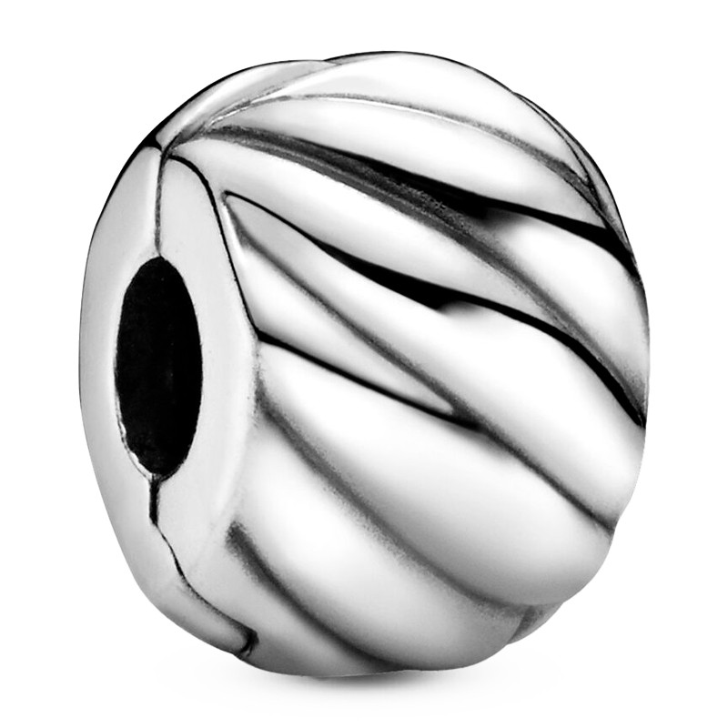Pandora Charms Ciondolo con clip in piuma lucida 791752