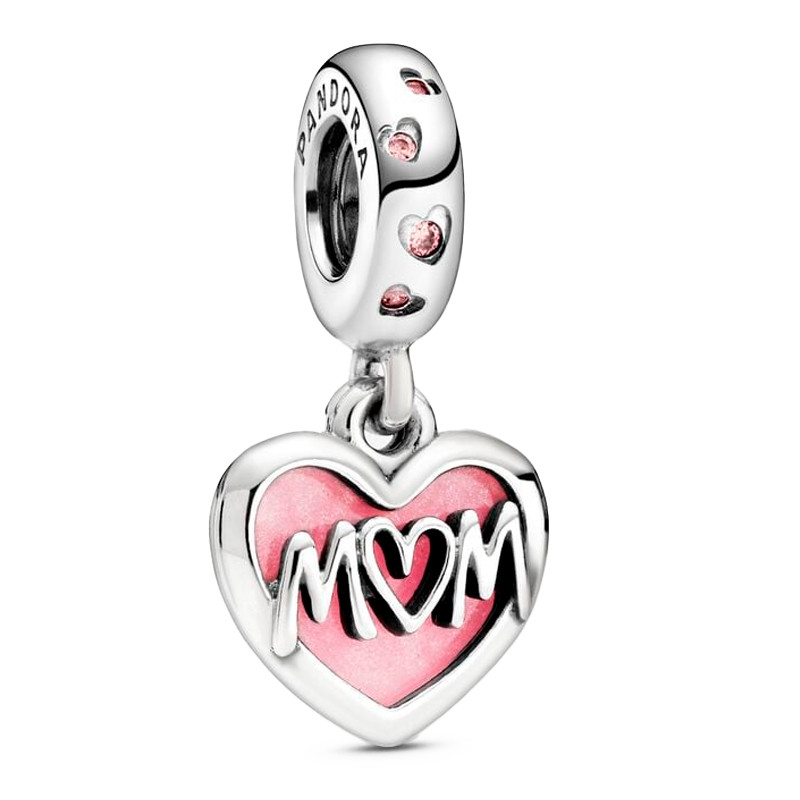 Pandora Charms Ciondolo con ciondolo a cuore mamma 798887C01