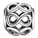 Breloque Infinity Shine en argent sterling 791872