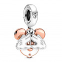 Disney Mickey Mouse Double Pendentif Charm 780112C01