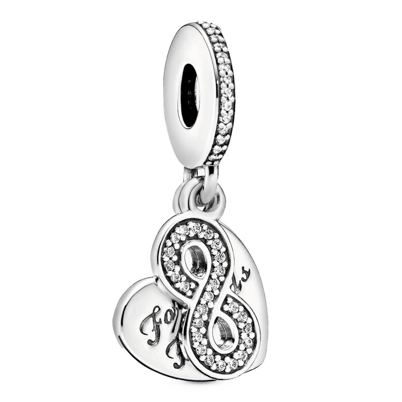 Pandora Charms Ciondolo pendente Friends Forever 791948CZ