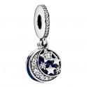 Vintage Night Sky Pendant Charm 791993CZ