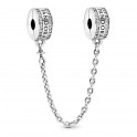 Pandora Logo Safety Chain 792057CZ-5