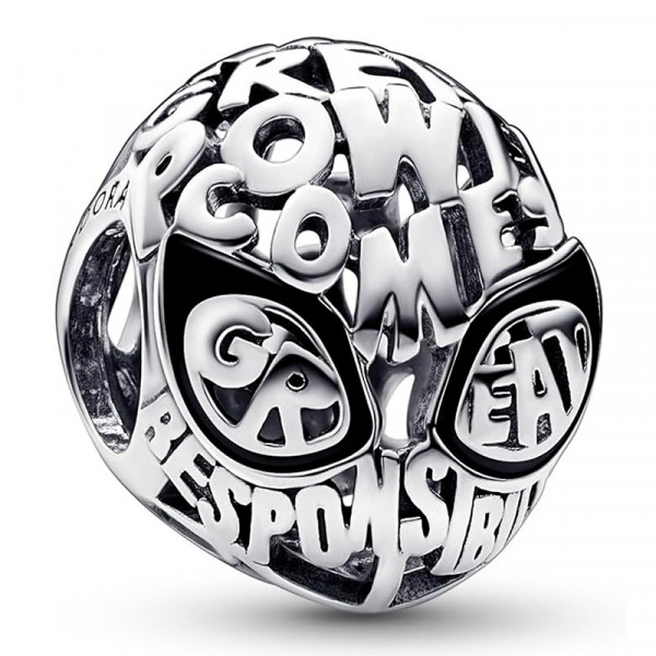 charm-mascara-de-spiderman-de-marvel-pandora-plata-esterlina