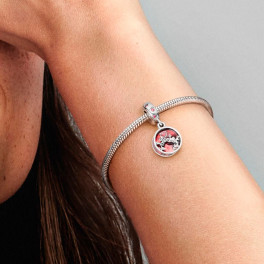 CHARMS PANDORA DISNEY MICKEY MOUSE & MINNIE MOUSE LOVE AND KISSES ...