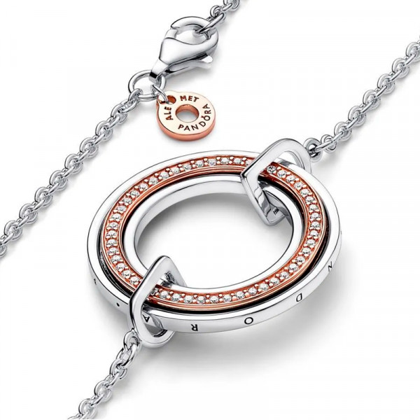 collana-pandora-con-logo-pave-bicolore