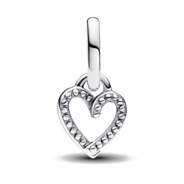 ハート♡ Metallic Sky Blue Heart Charm | Sterling silver | Pandora US