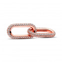 Pandora Double Link em Pavé ME 789660C01